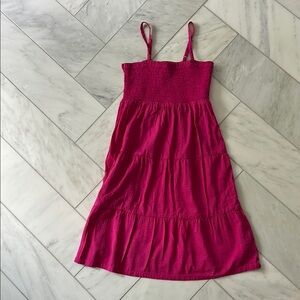 Girls Old Navy Fuchsia Sundress Size L